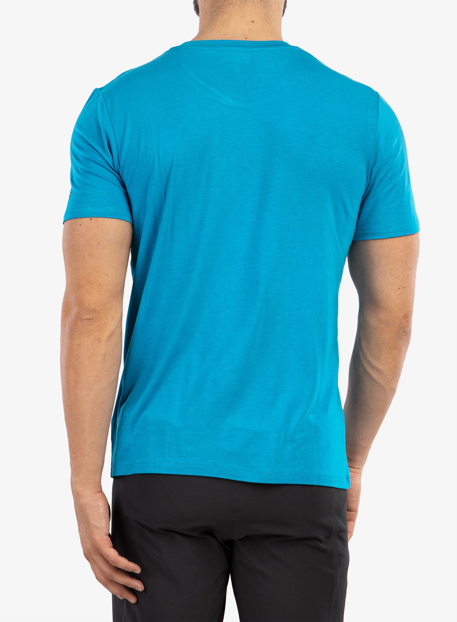 Tričko s potiskem CMP Verte T-Shirt Bamboo Jersey - danube