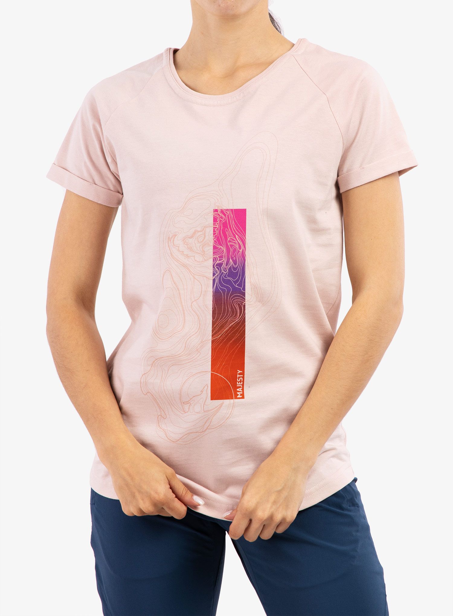 Dámské tričko s potiskem Majesty Vadera Lady T-shirt - pink