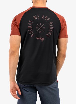 Tričko s potiskem Rocday Roost - black/red