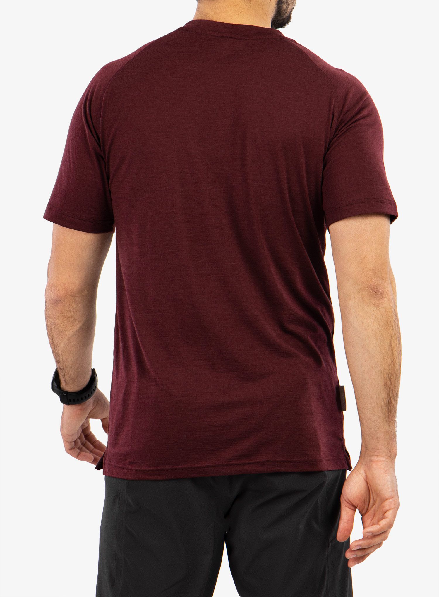 Tričko s potiskem Sensor Merino Air PT Summit - port red