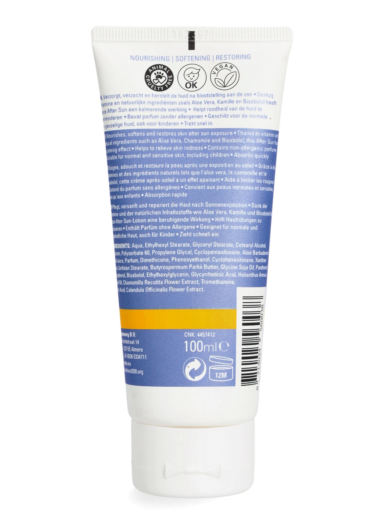 Krém Care Plus Sun Protection After Sun Tube 100ml