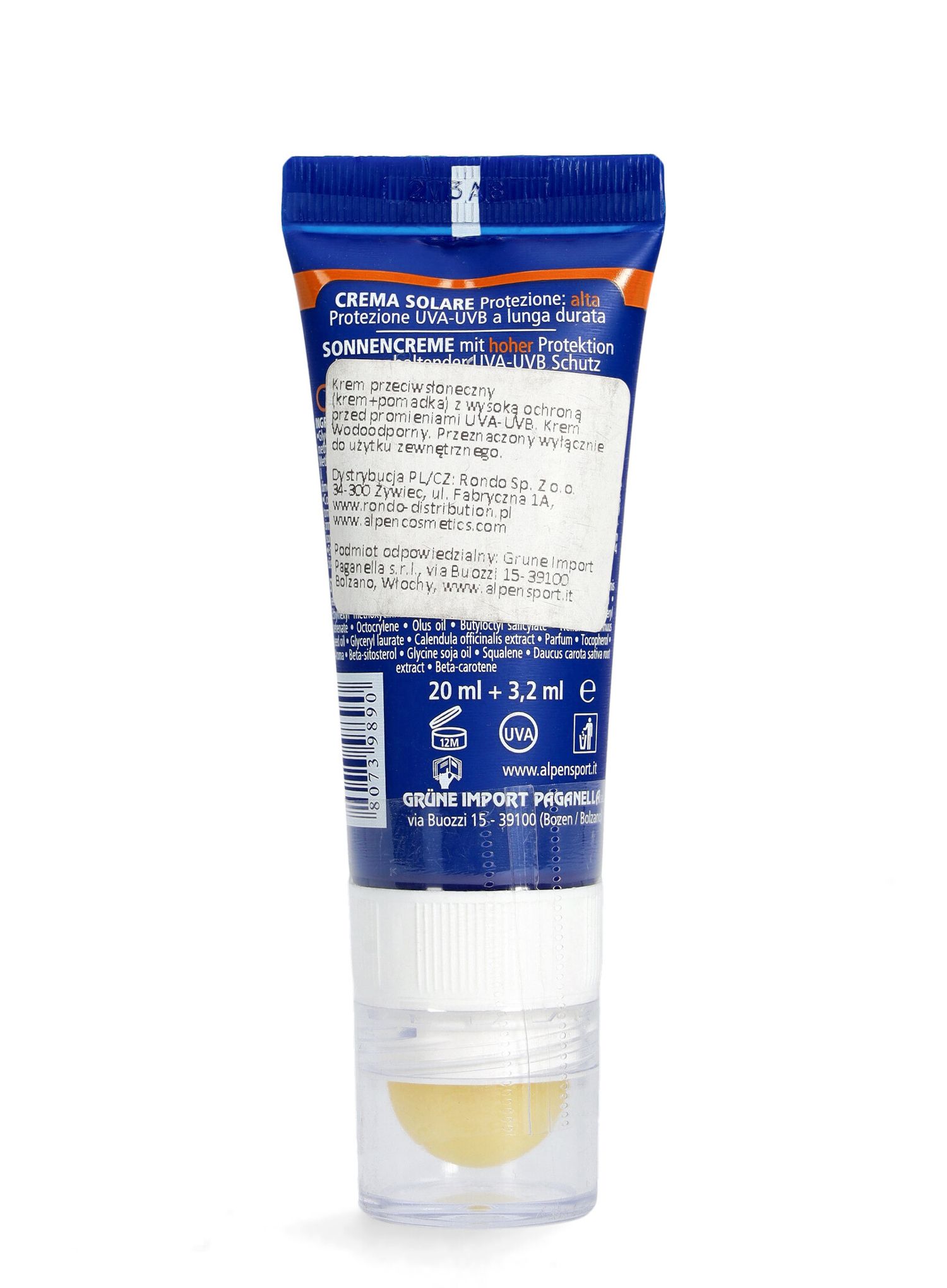 Opalovací krém Alpen Sun Combi F. 30