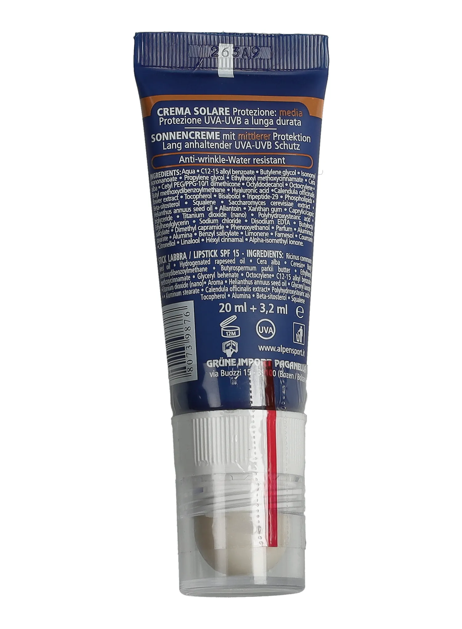 Krém s filtrem Alpen Sun Combi SPF 15 23,2 ml