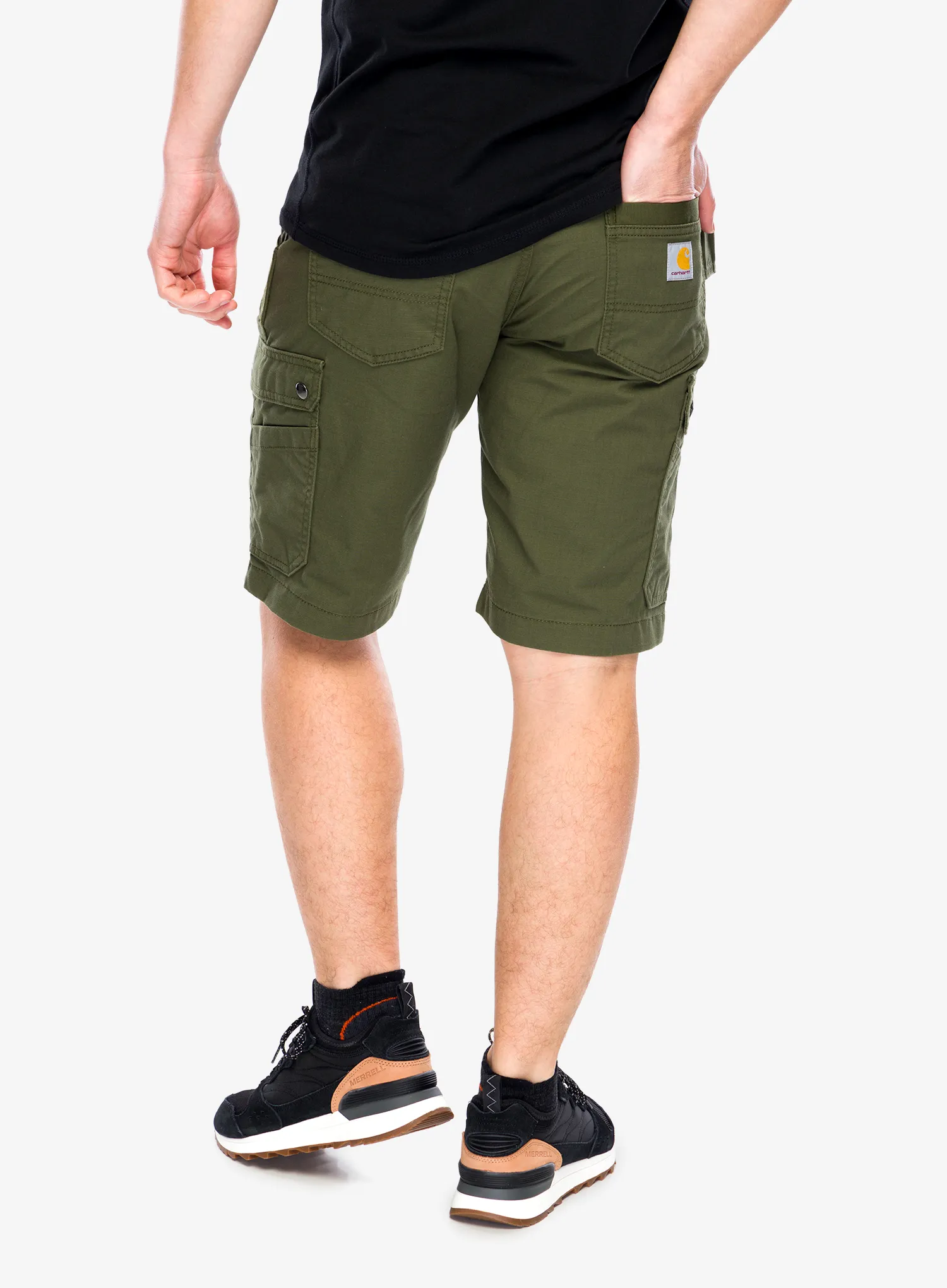 Kraťasy Carhartt Ripstop Cargo Work Short - basil