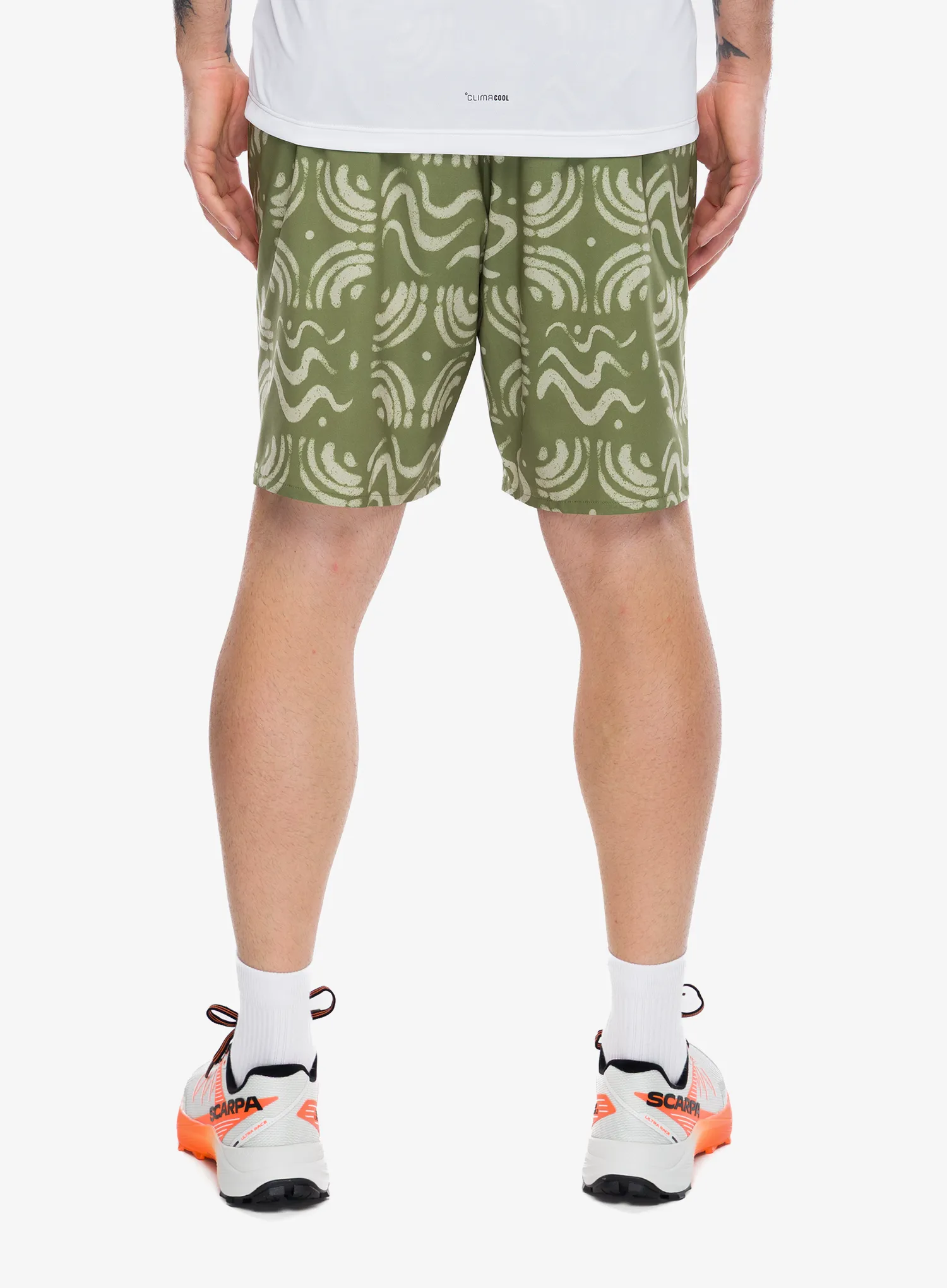 Kraťasy Patagonia Multi Trails Shorts 8in - sand waves/caper green