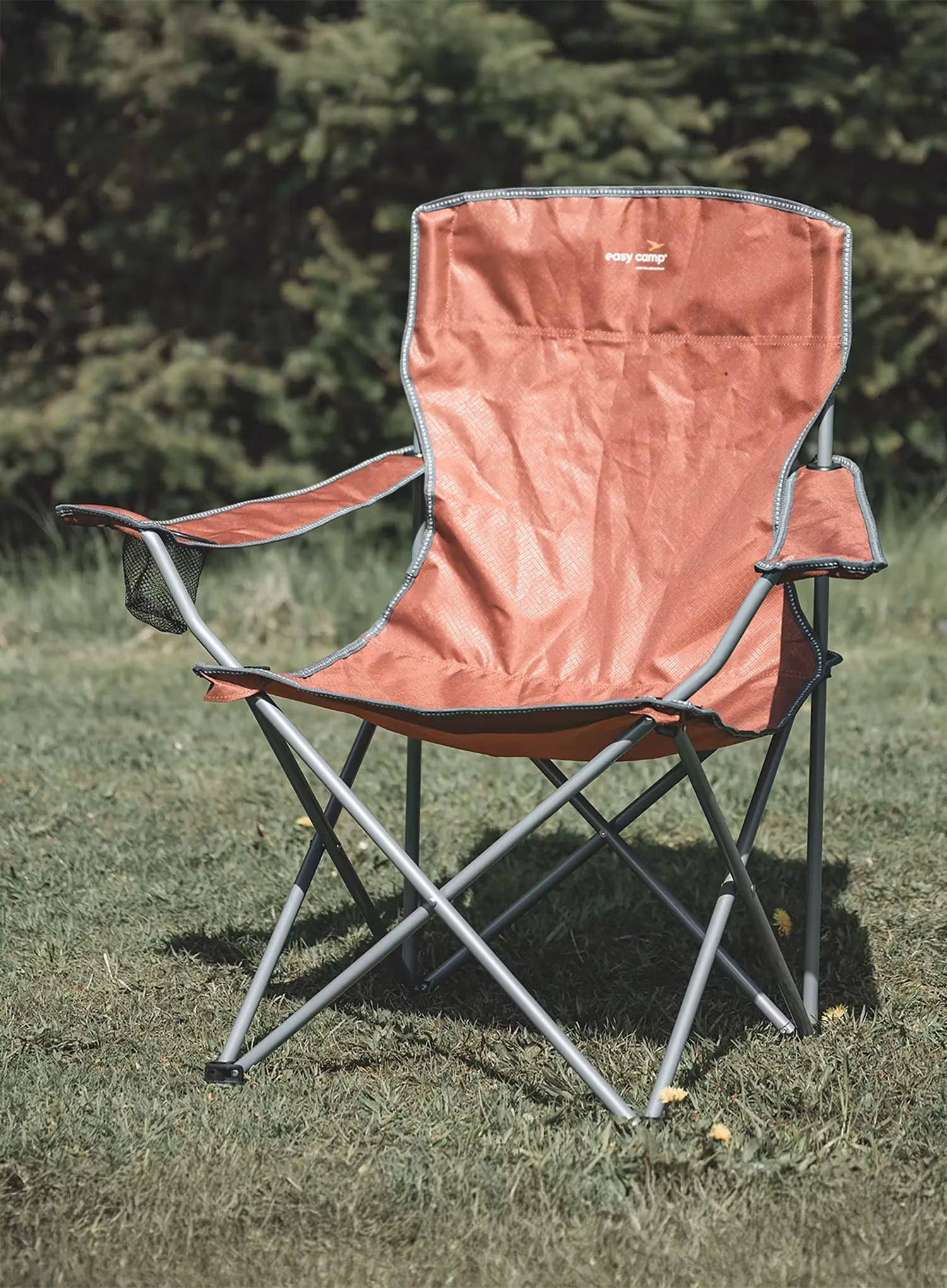 Kempingové židle Easy Camp Spruce Arm Chair - clay red