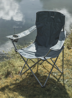 Skládací židle Easy Camp Spruce Arm Chair - fjord blue