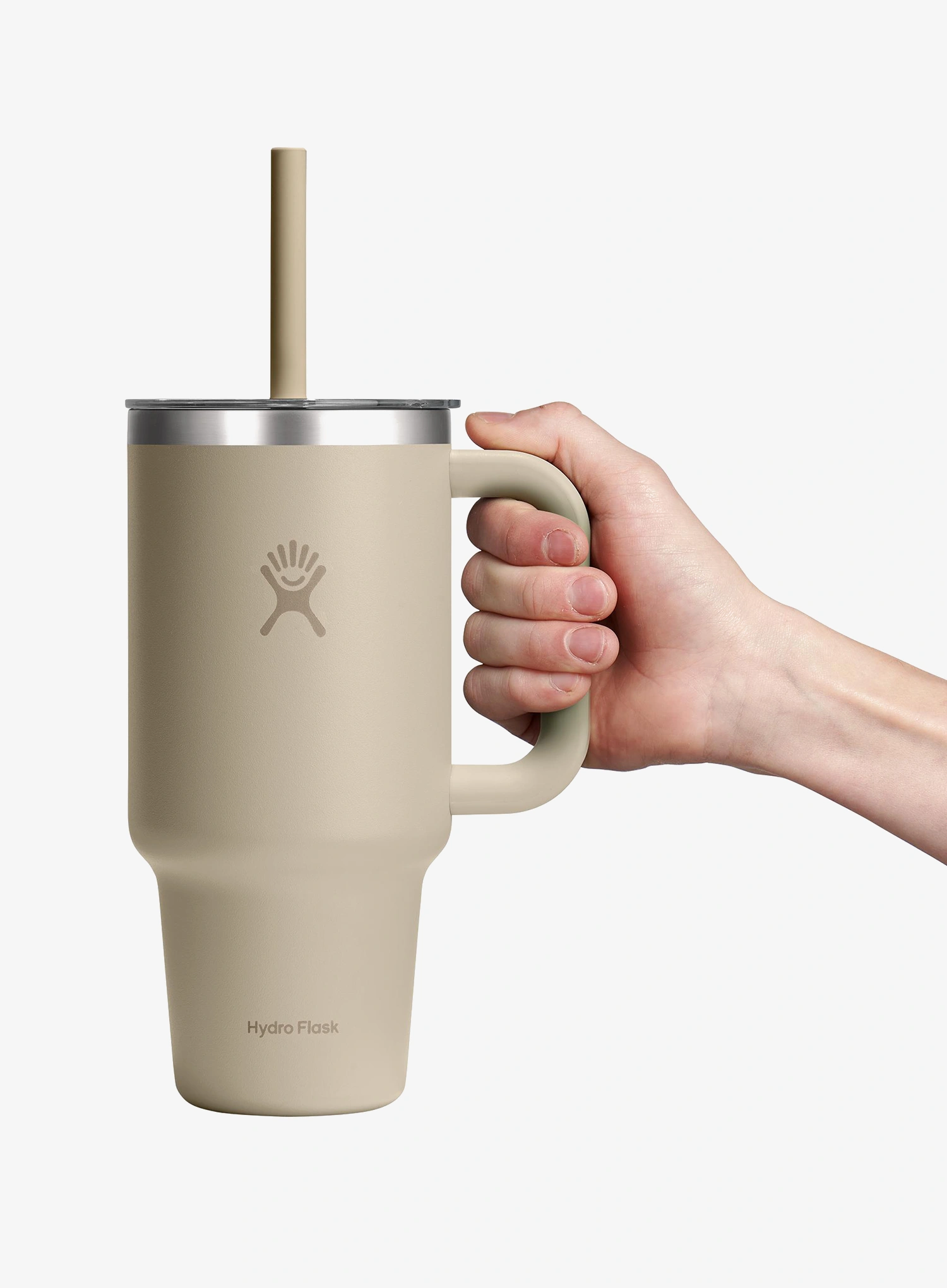 Termohrnek Hydro Flask 32 Oz Travel Tumbler Clear Lid (946 ml) - oat
