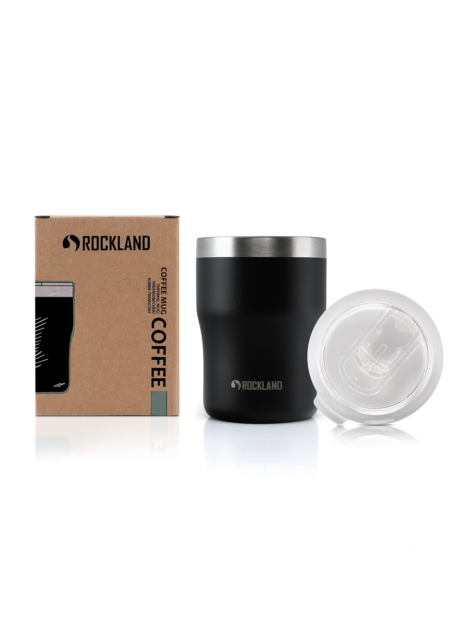 Termohrnek Rockland Coffee 300 ml - black
