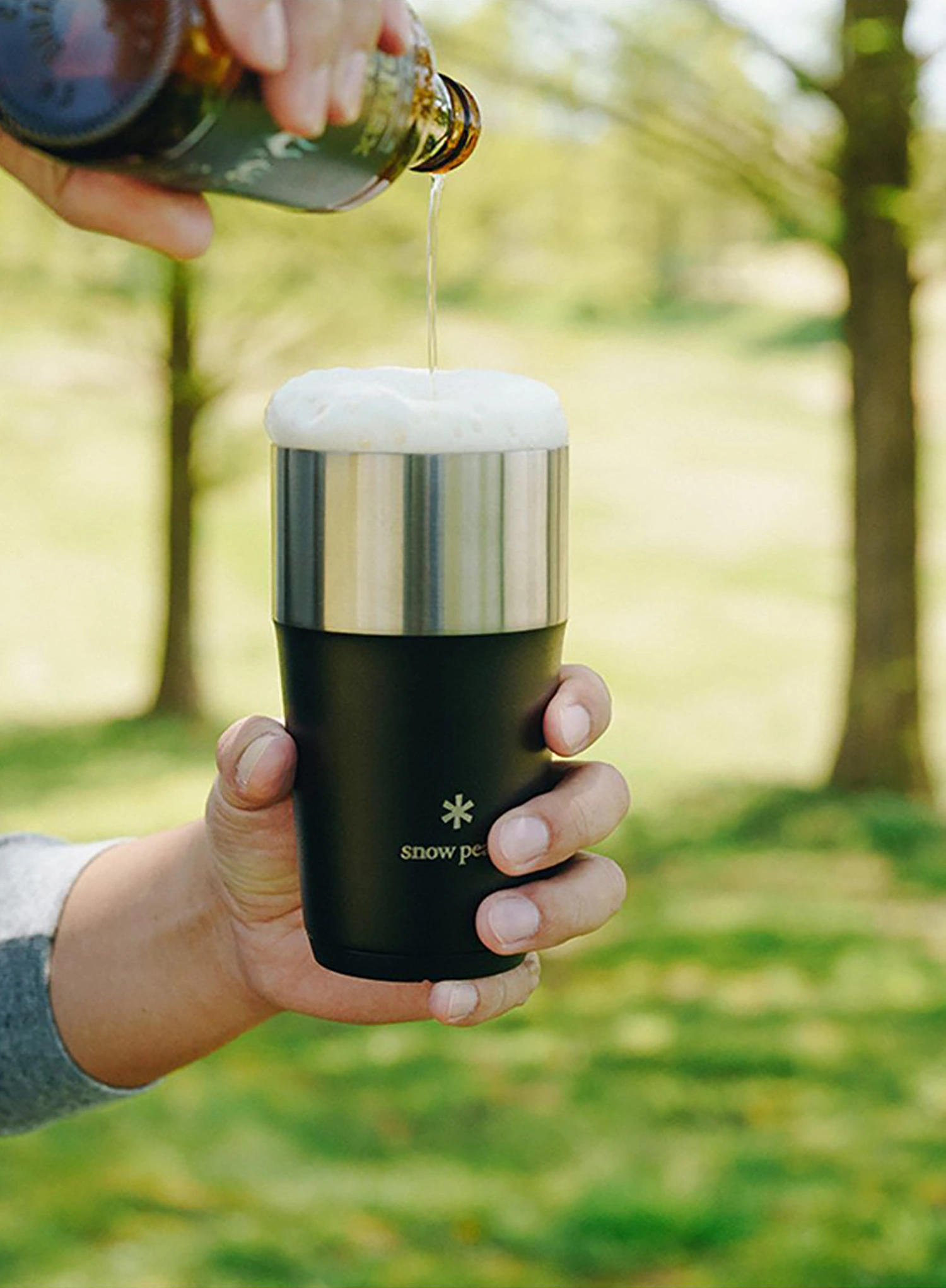 Termohrnek Snow Peak Shimo Tumbler 470 ml - black