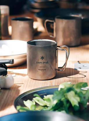 Termohrnek Snow Peak Titanium Double Wall 300 ml Mug