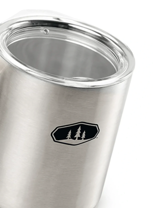Hrnek GSI Outdoors Glacier SS 15 oz Camp Cup (444 ml) - brushed