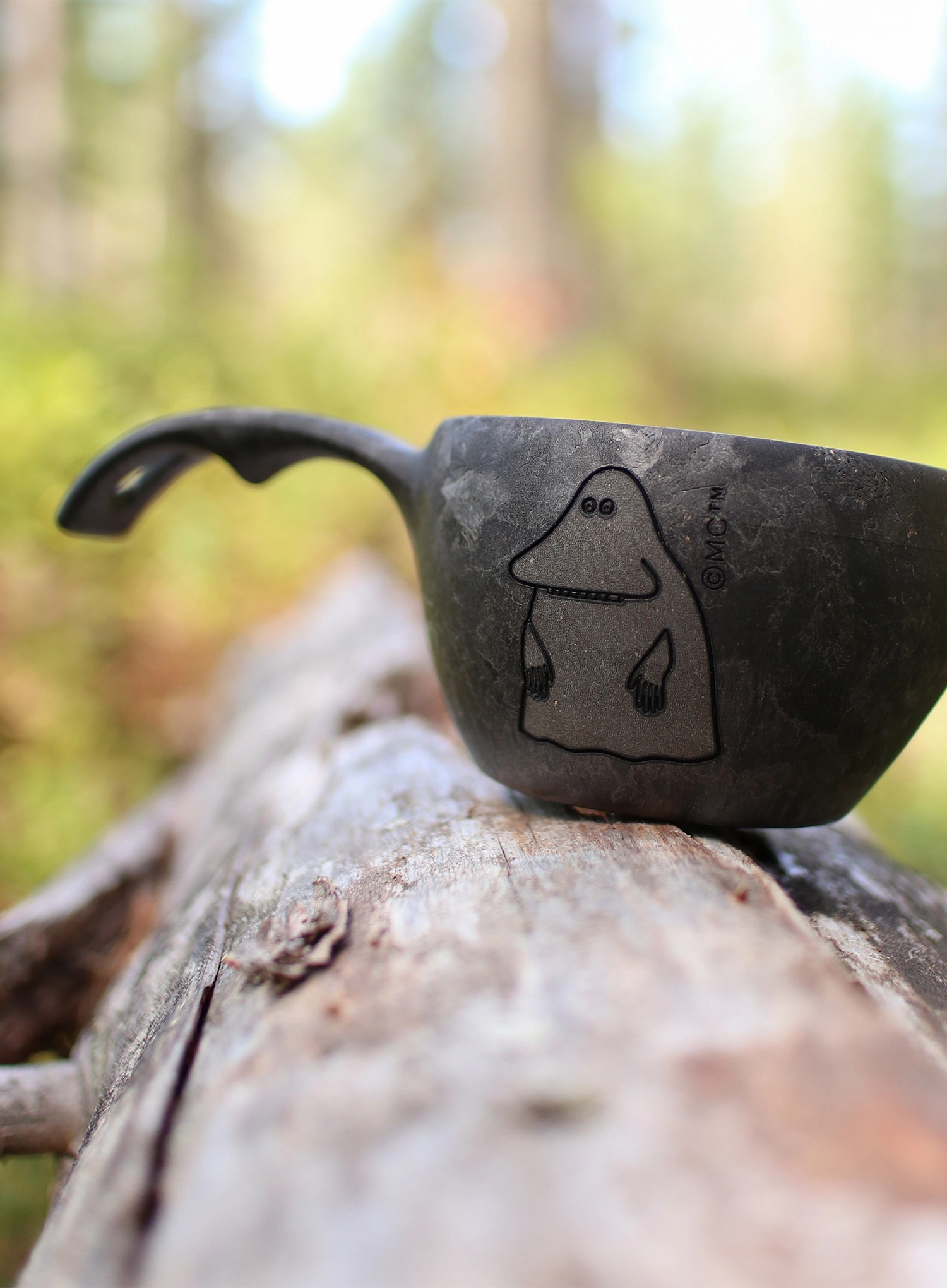 Hrnek Kupilka 12 Moomin The Groke (0,12 l) - black