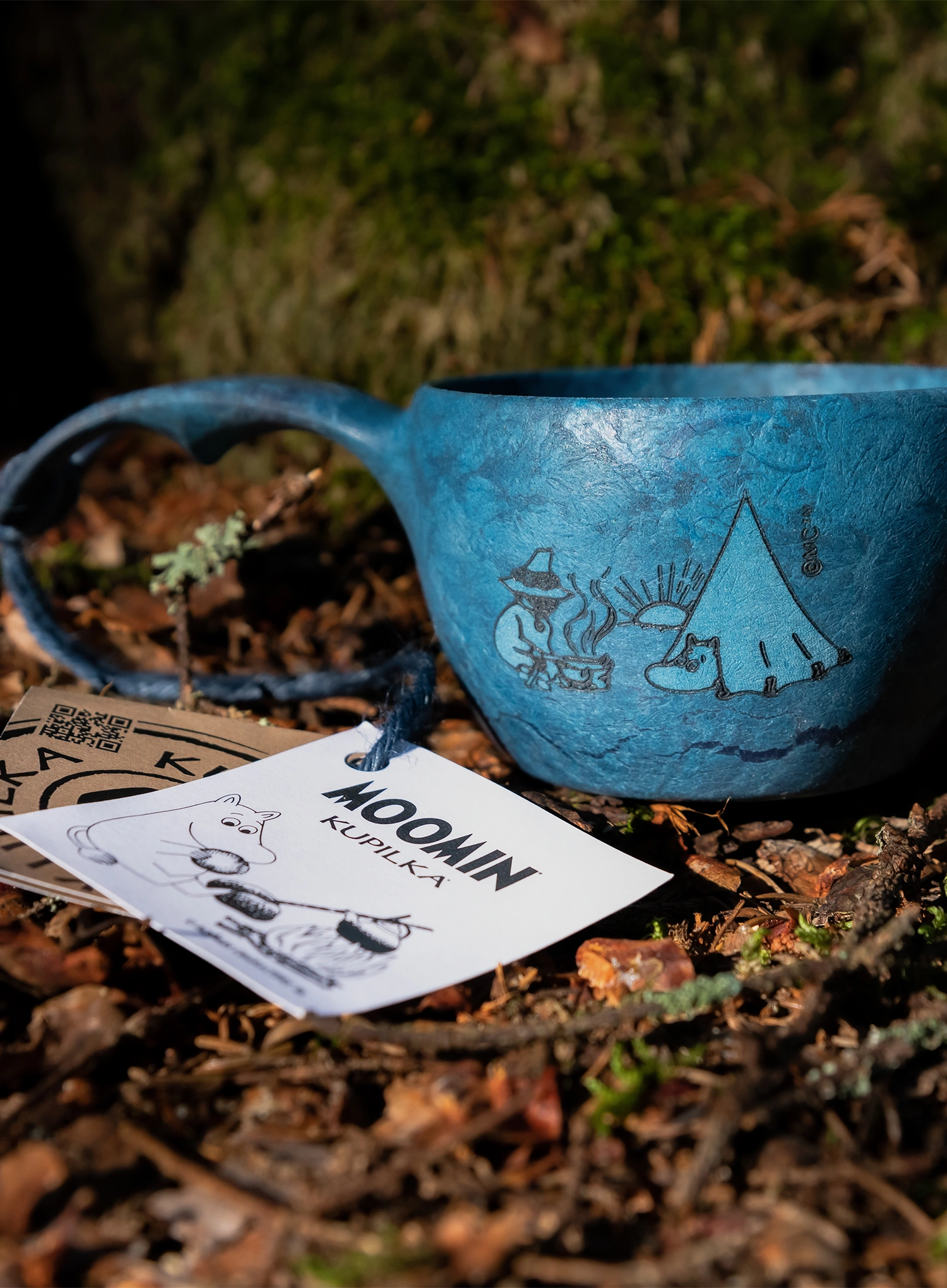 Hrnek Kupilka 21 Moomin Moomins Camping (0,21 l) - blue