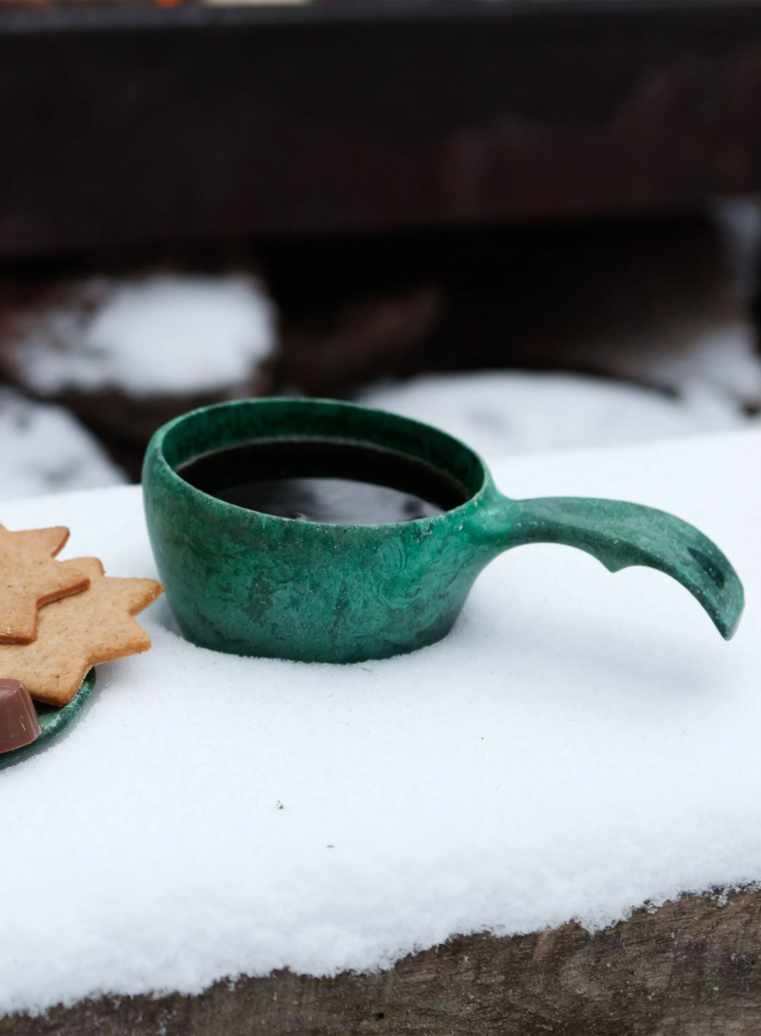 Hrnek Kupilka 21 + Teaspoon (0,21 l) - green