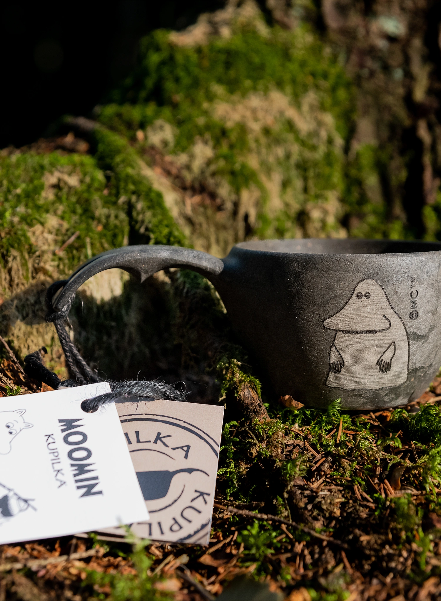 Hrnek Kupilka 21 Moomin The Groke (0,21 l) - black