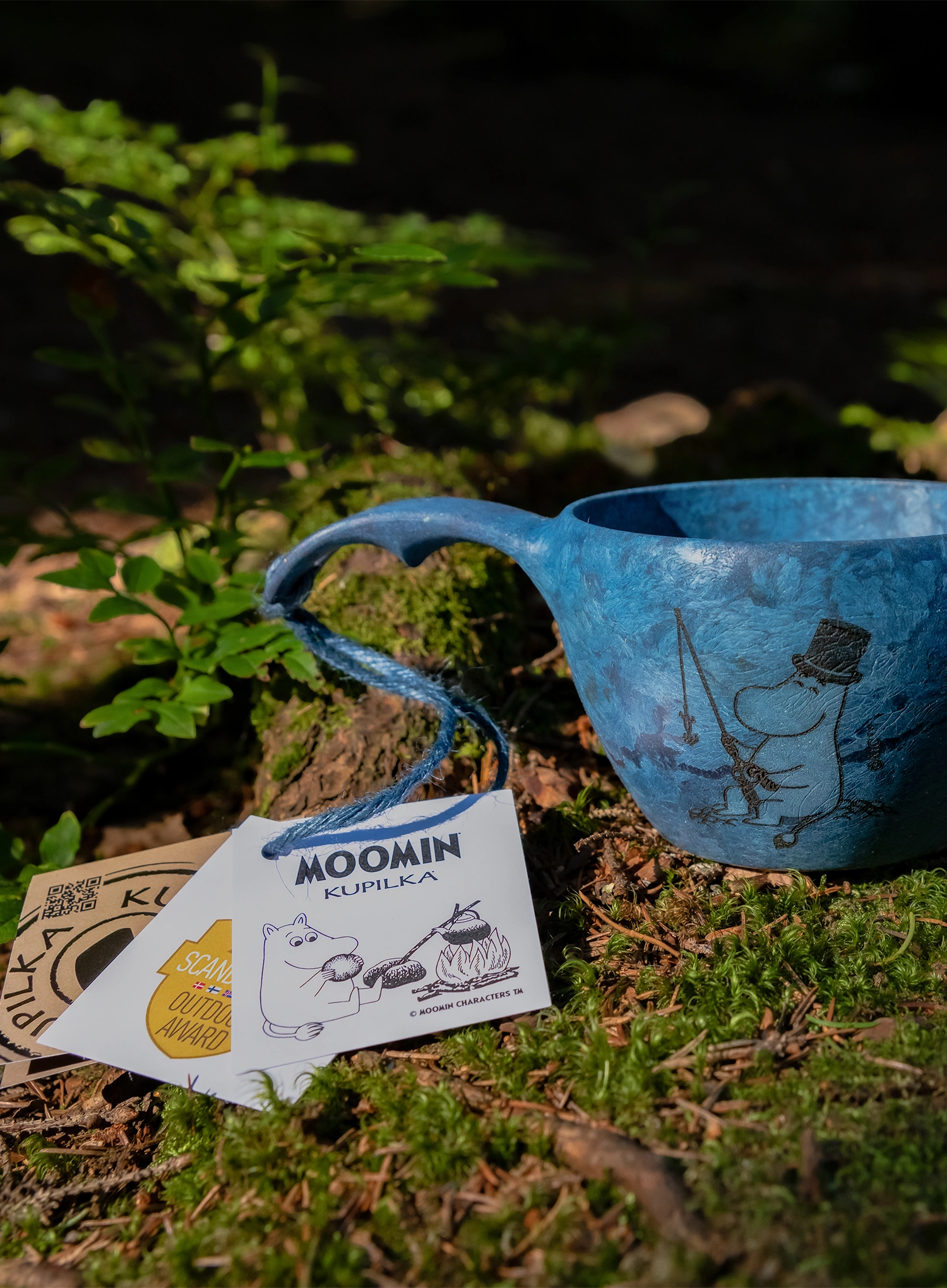 Hrnek Kupilka 37 Moomin Moominpappa (0,37 l) - blue