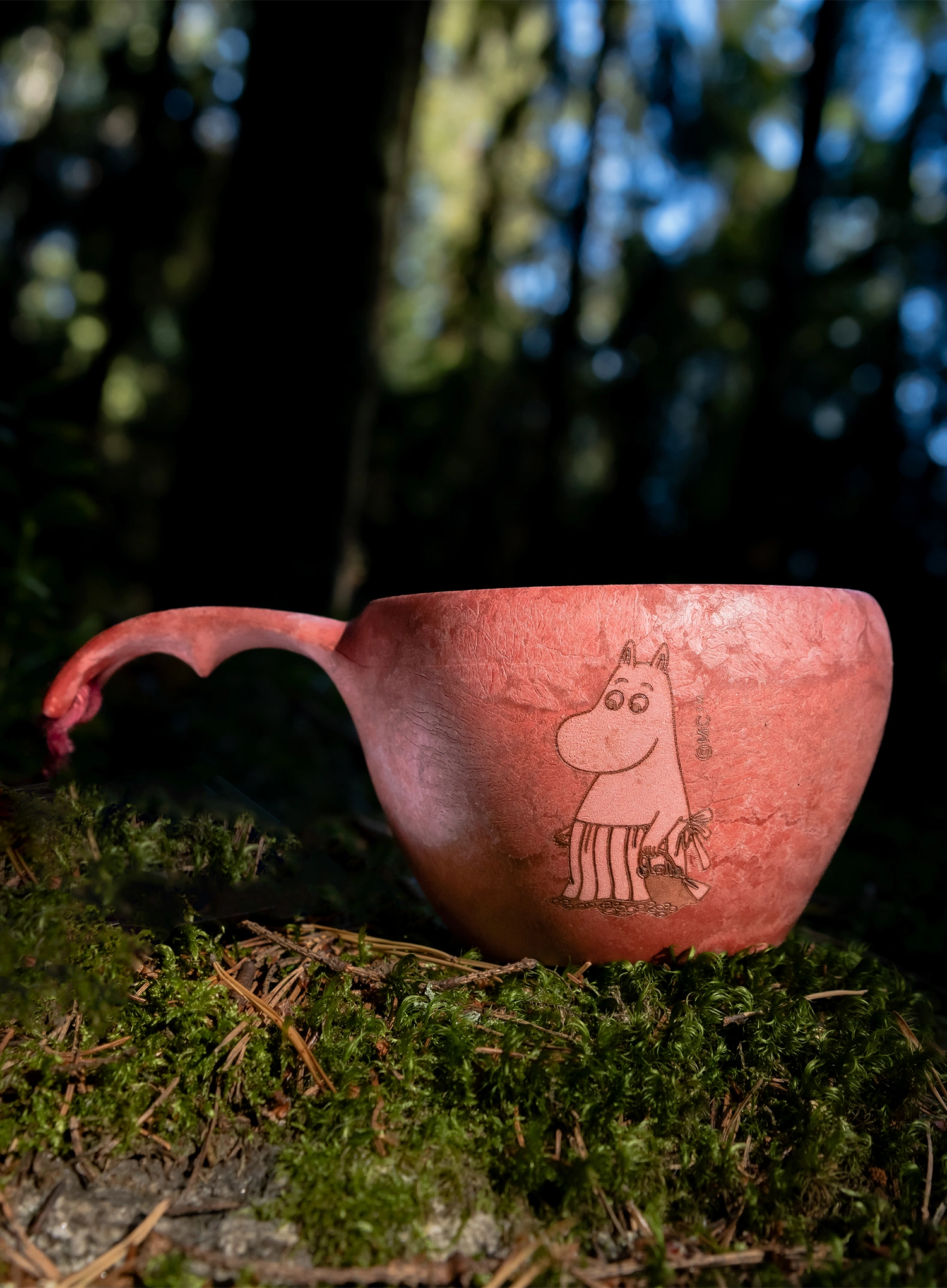 Hrnek Kupilka 37 Moomin Moominpappa (0,37 l) - red