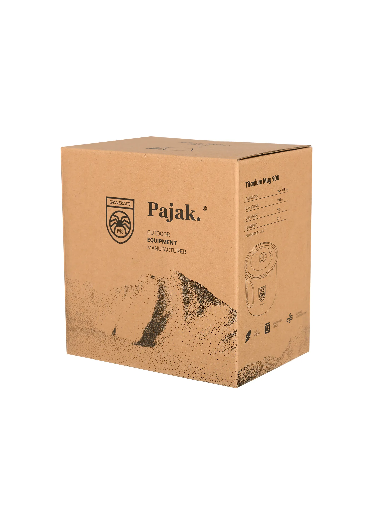Hrnek Pajak Titanium Mug 900 ml