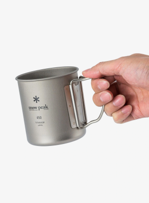 Hrnek Snow Peak Titanium Single Wall 450 ml Mug