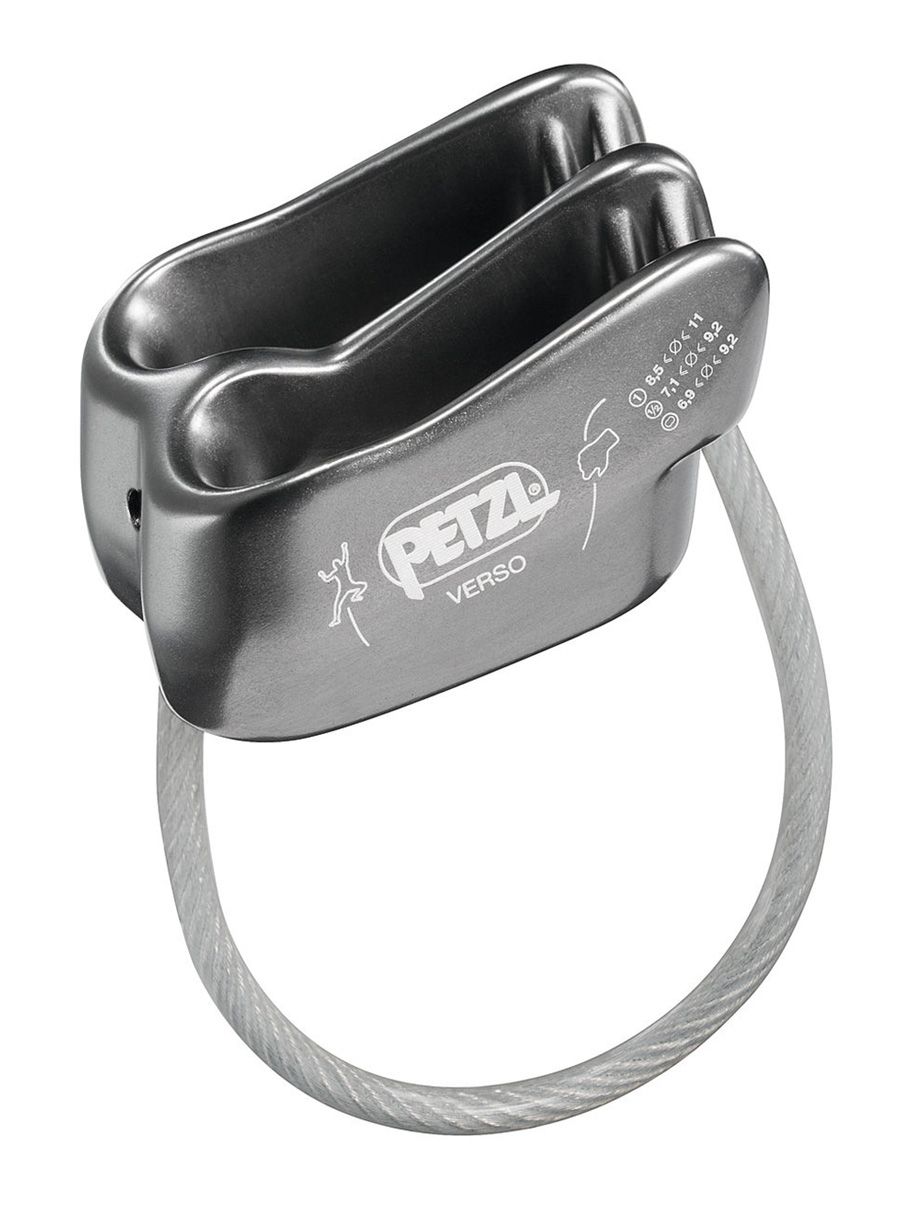Jistící pomůcka Petzl Verso - grey/gris