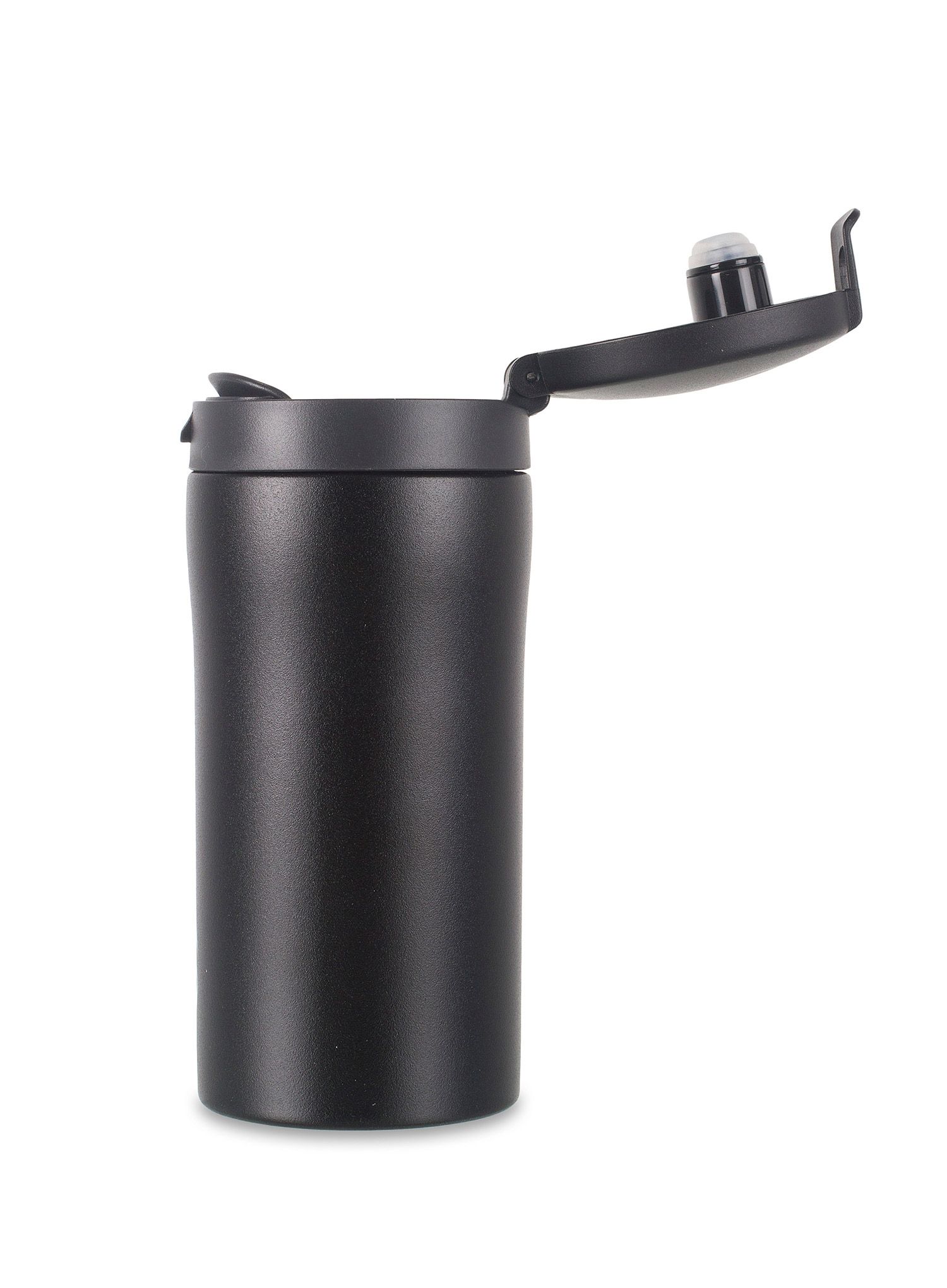 Termohrnek Lifeventure Flip-Top Thermal Mug (0,3 l) - matt black