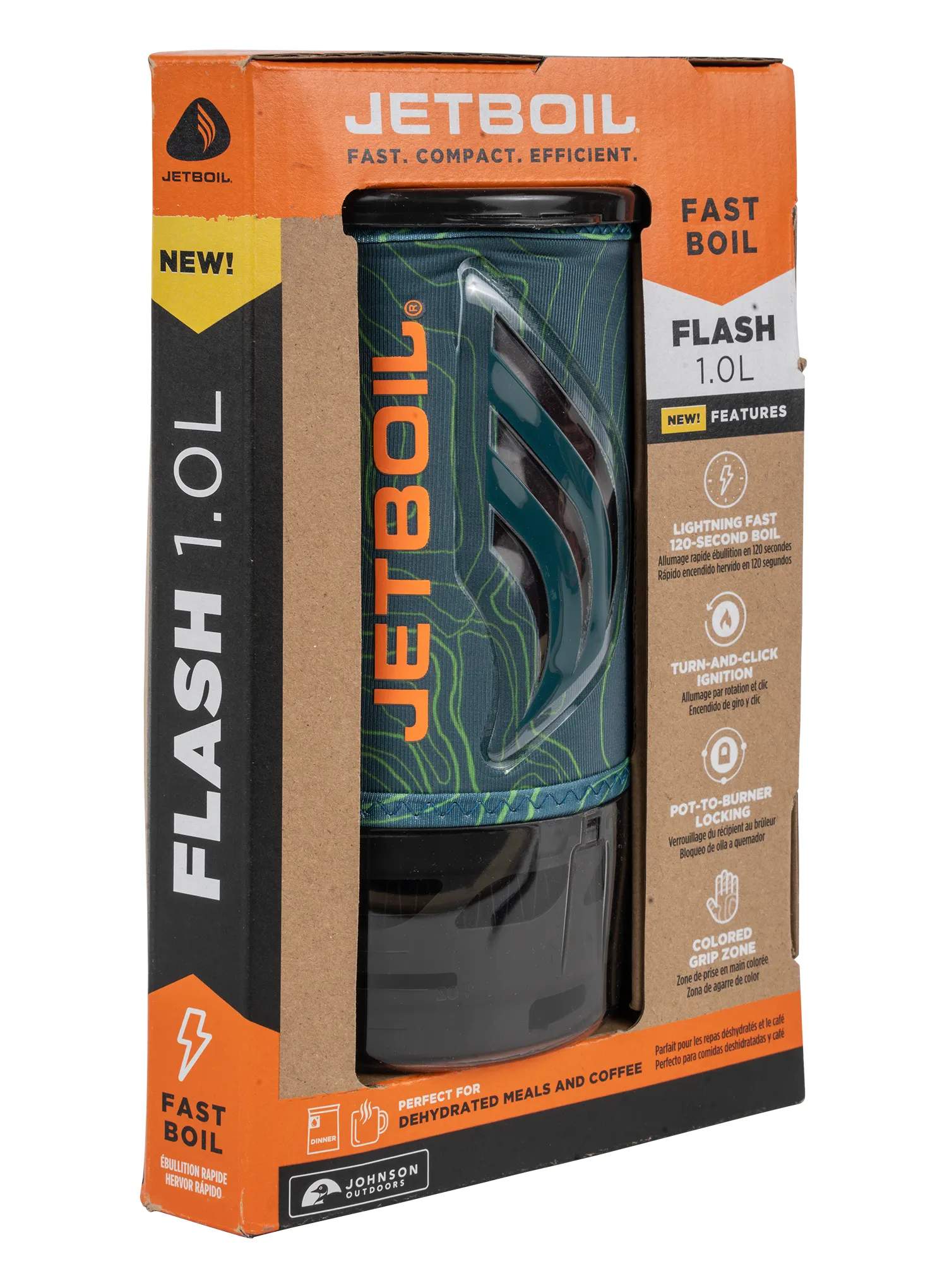 Sada na vaření Jetboil Flash 2.0 Personal Cooking System - ocean topo