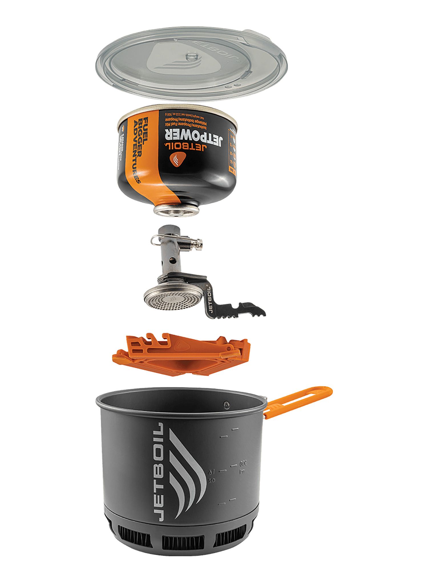 Turistický vařič Jetboil Stash Cooking System - grey