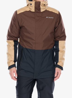 Bunda 3v1 Columbia Point Park Interchange Jacket - tobacco/canoe/black