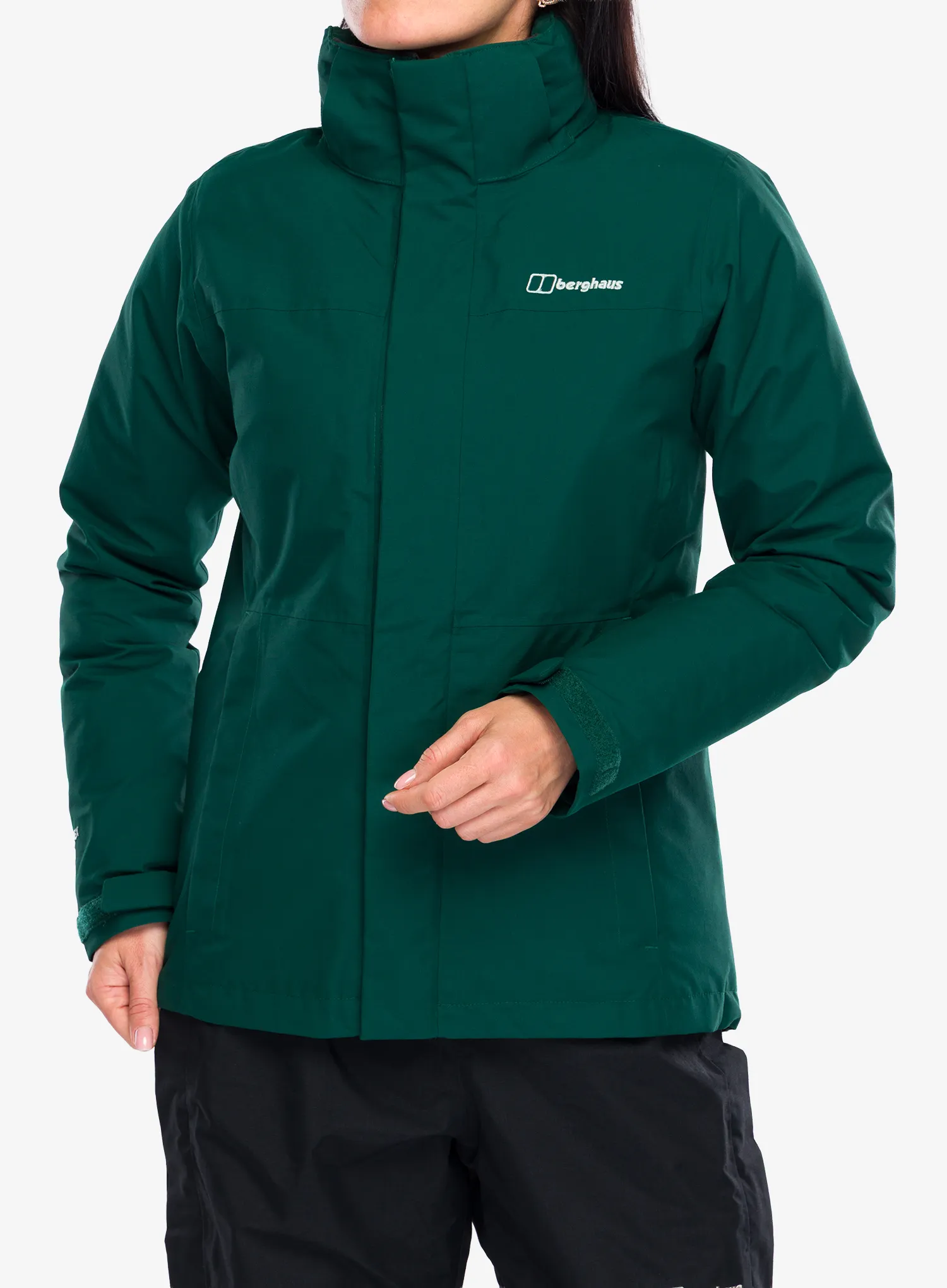 Bunda 3v1 dámská Berghaus Hillwalker 2.0 Gemini HL 3in1 Jacket - off peak/evernia green