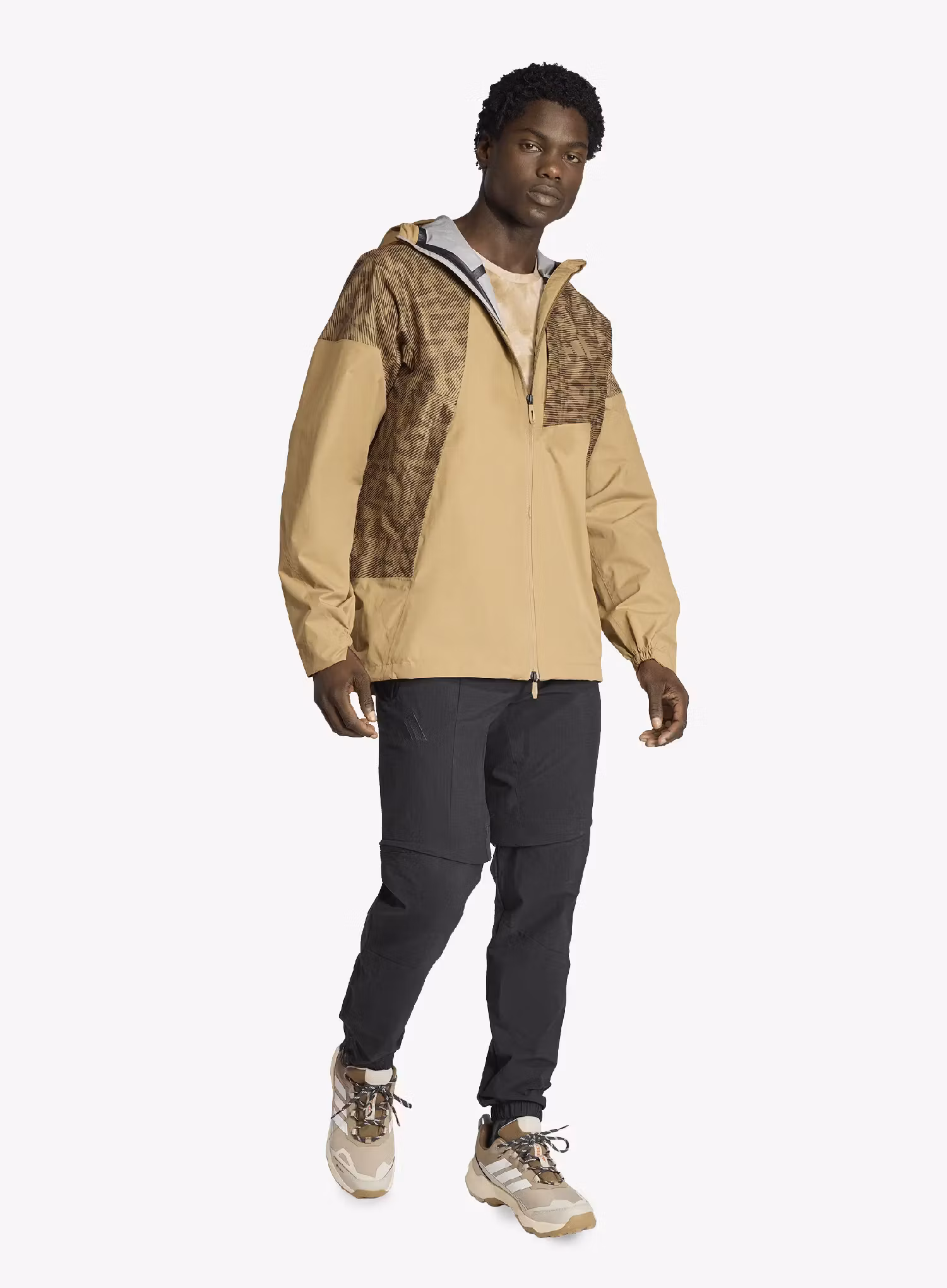 Bunda adidas TERREX Xperior 2.5L Hybrid Primeknit Climaproof Jacket - cardboard