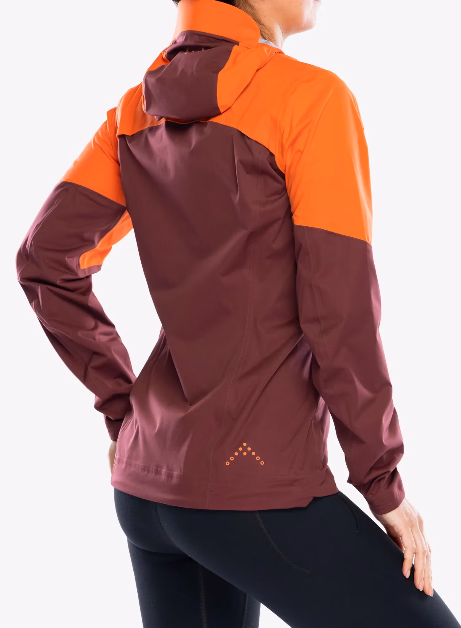 Dámská běžecká bunda Rab Kinetic Ultra Jacket - grapefruit/heather