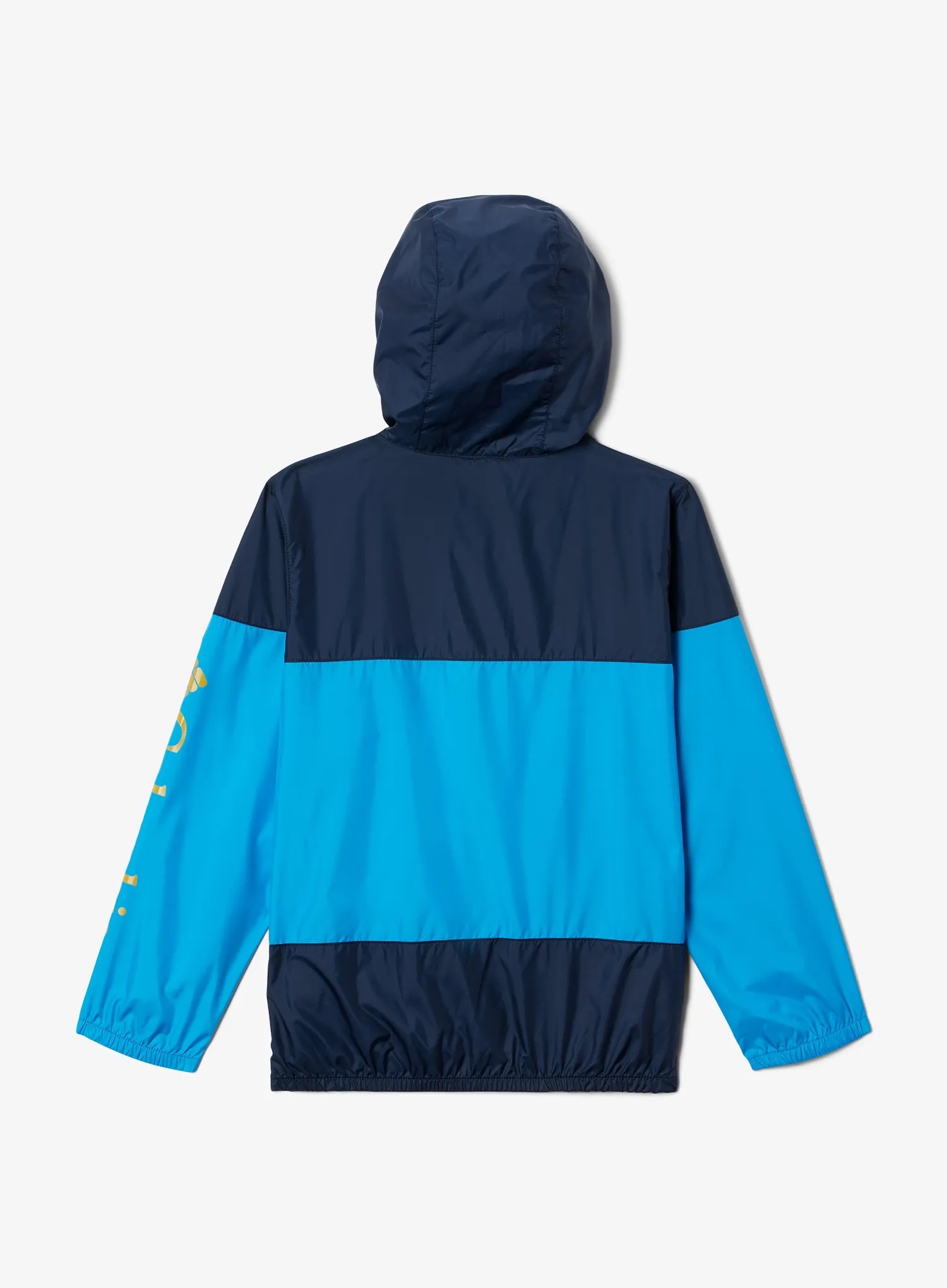 Chlapecká bunda Columbia Flash Challenger Windbreaker - compass blue/collegiate navy