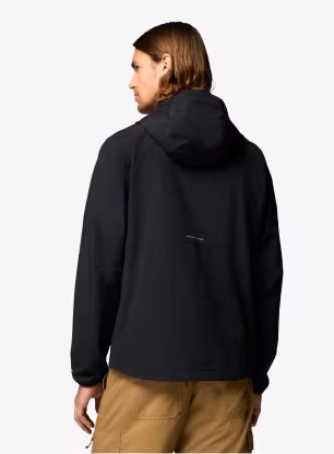 Bunda Columbia Tall Heights III Hooded Softshell - black