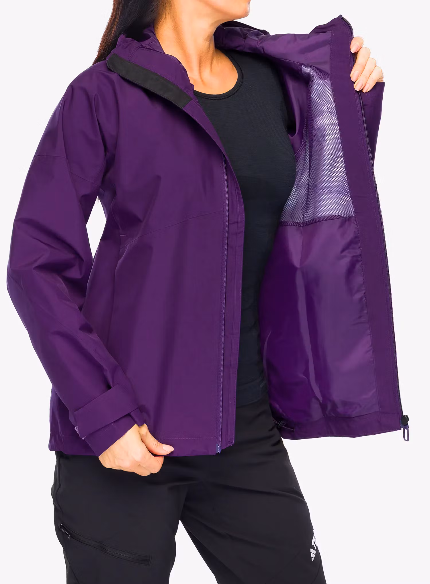 Dámská bunda adidas TERREX Xperior 2L GORE-TEX Performance Jacket - aurora plum