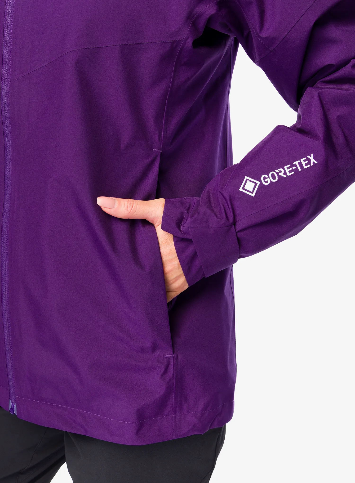 Dámská bunda adidas TERREX Xperior 2L GORE-TEX Performance Jacket - aurora plum