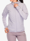 Dámská bunda adidas TERREX Xperior Wind Fleece Hood - silver dawn