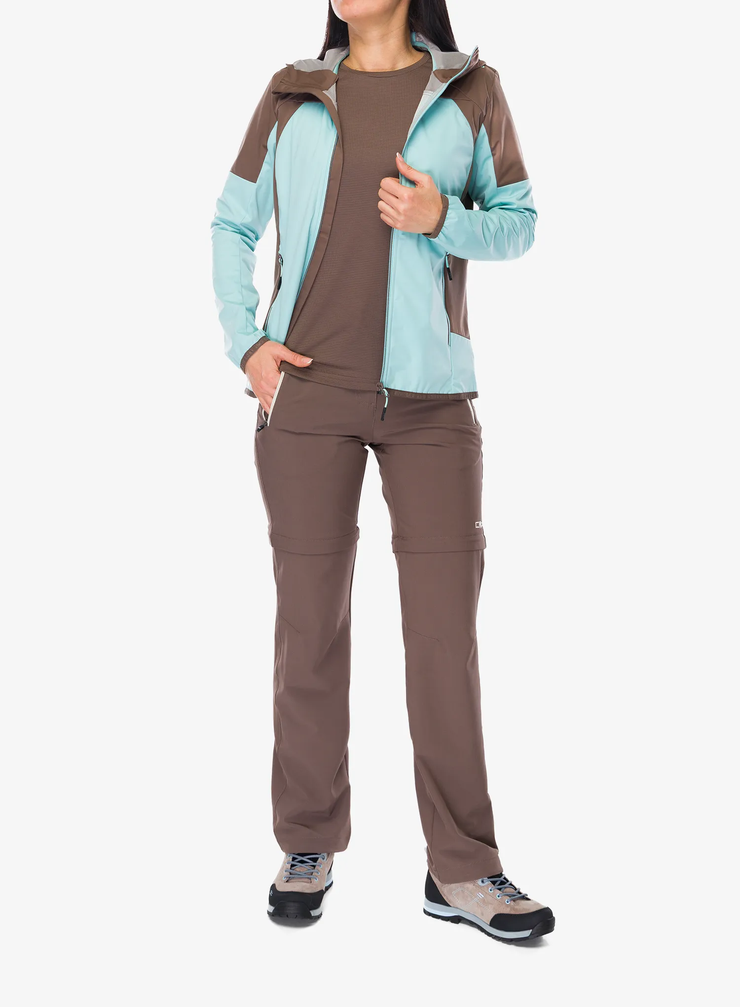 Dámská bunda CMP Vorina Jacket - lagoon
