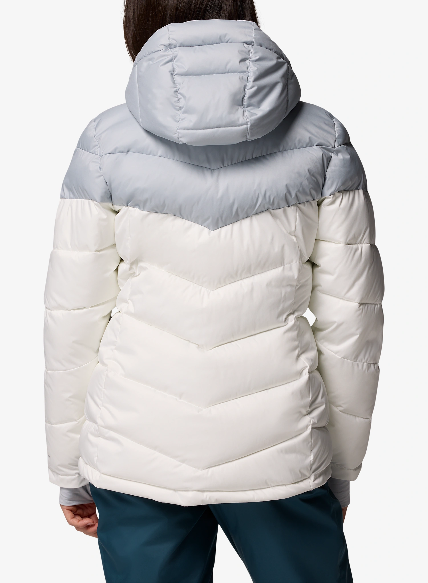 Dámská bunda Columbia Abbott Peak II Insulated Jacket - sea salt/cirrus grey