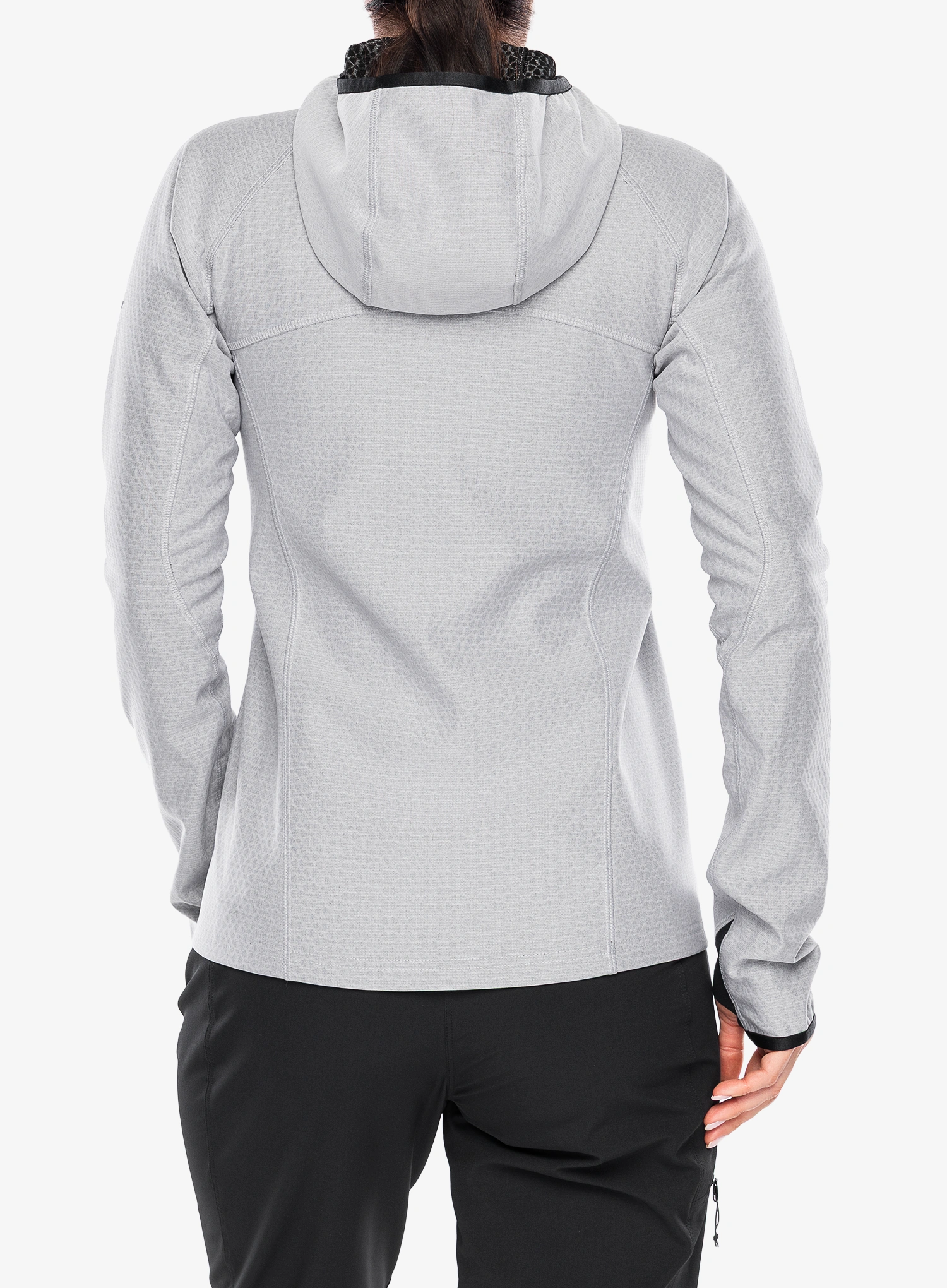 Dámská bunda Columbia Arctic Crest Bonded Full Zip - lavender pearl/black