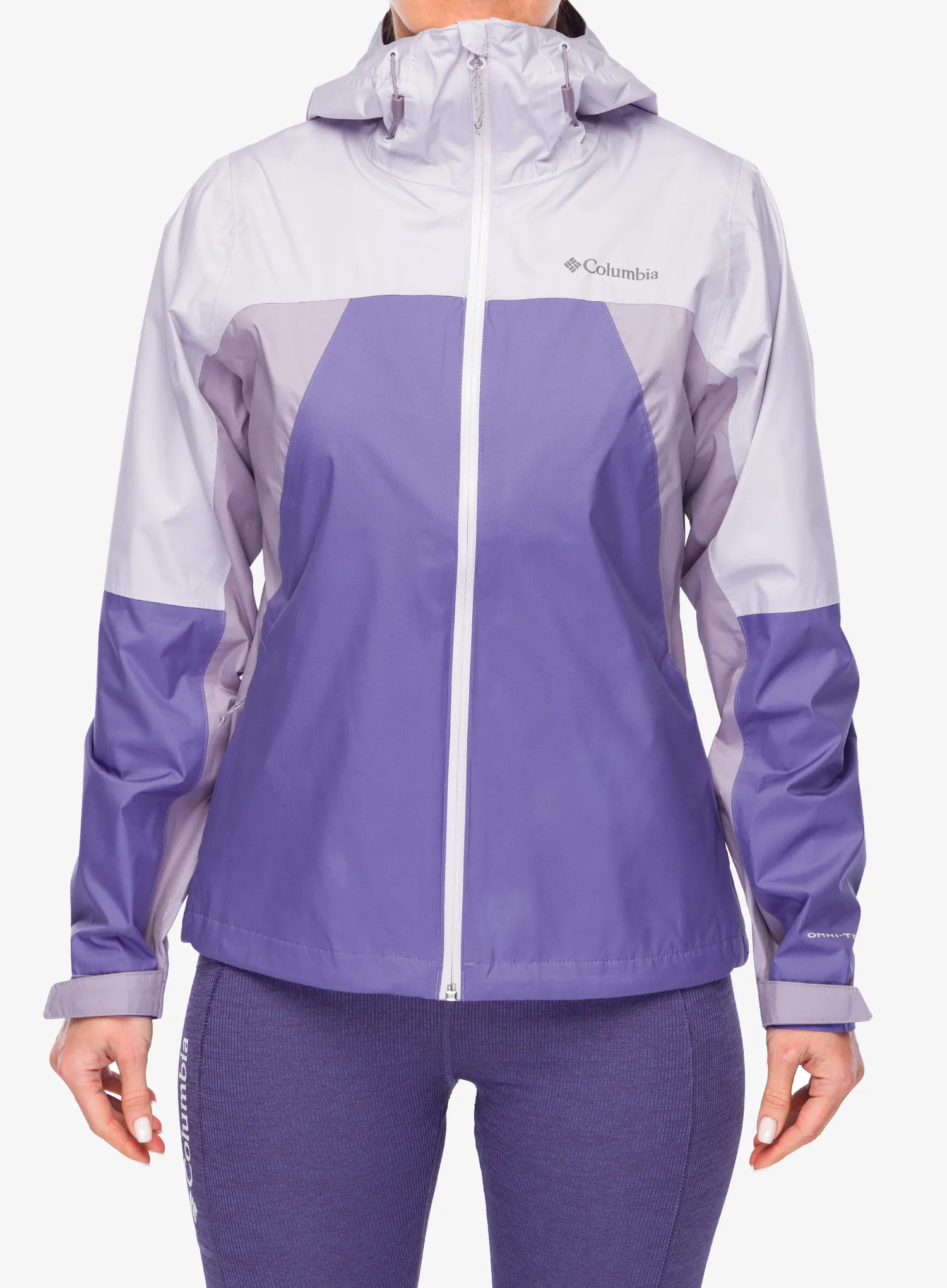 Dámská bunda Columbia Inner Limits IV Jacket - stormwatch/l.pearl/s.purple