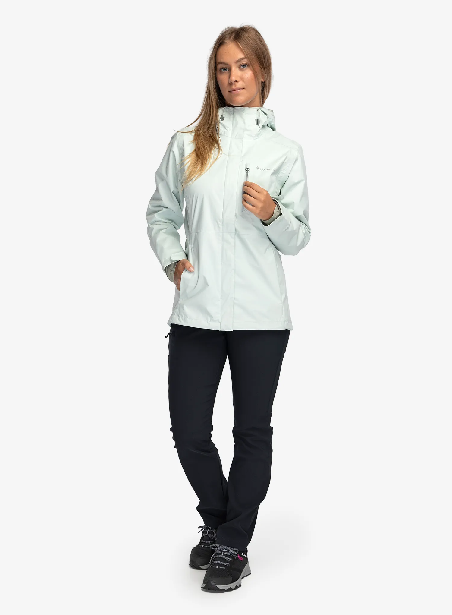 Dámská bunda Columbia Pouring Adventure III Jacket - tea light