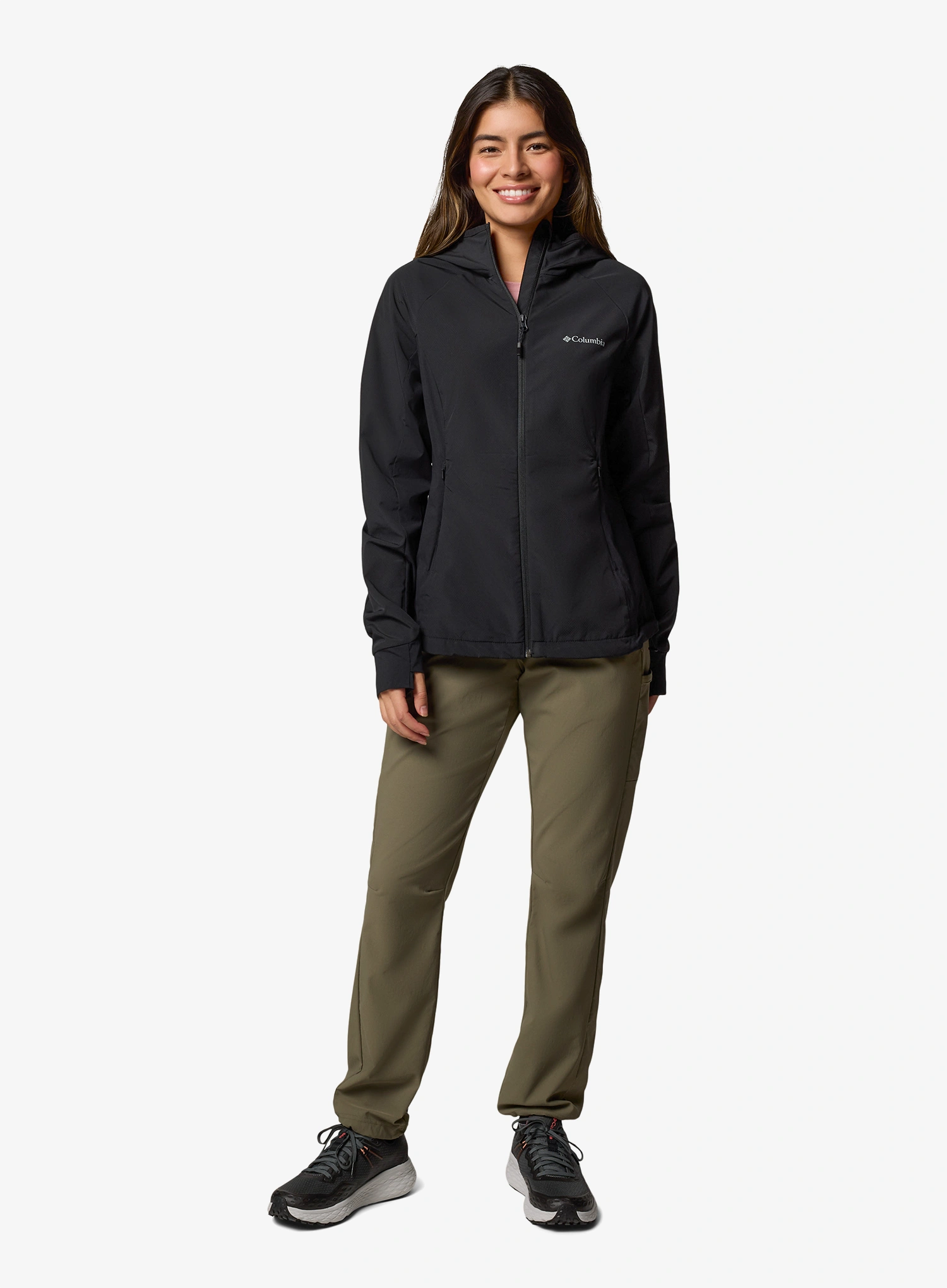 Dámská bunda Columbia Sweet As III Hooded Softshell - black