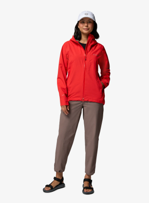 Dámská bunda Columbia Trailborne 2.5L Shell - poppy red