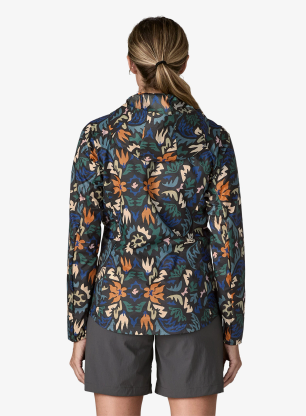Běžecká bunda dámská Patagonia Houdini Jacket - kaleido/black