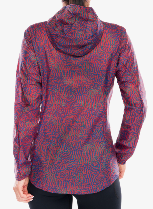 Běžecká bunda dámská Patagonia Houdini Jacket - sea run/potters red