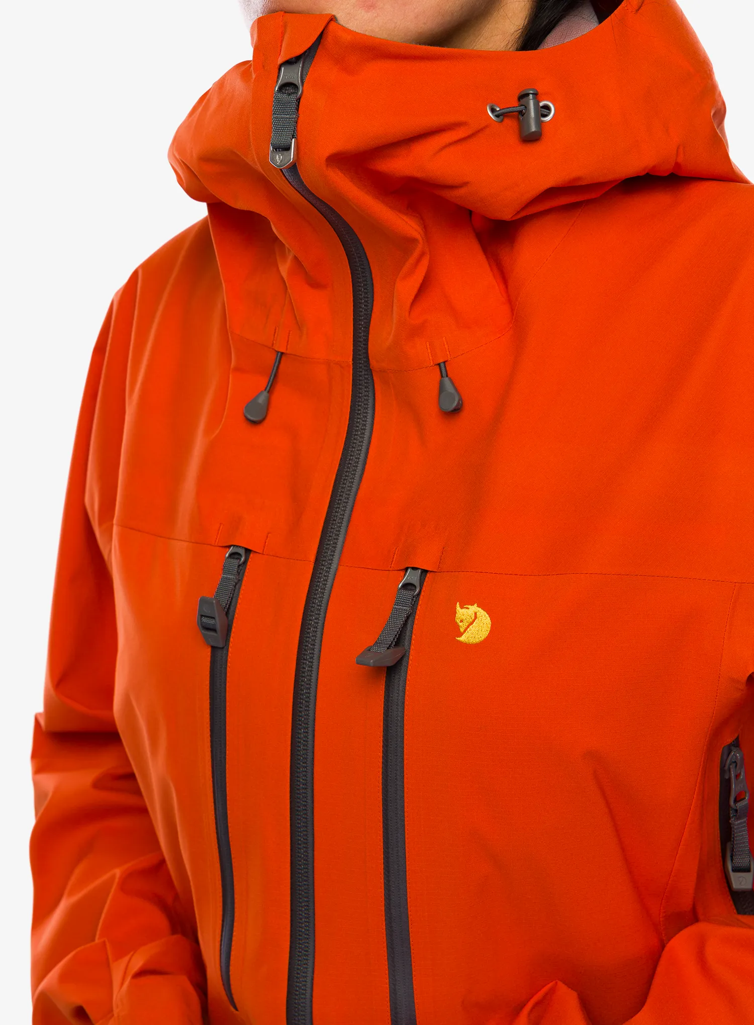 Dámská bunda Fjallraven Bergtagen Eco-Shell Jacket - hokkaido orange