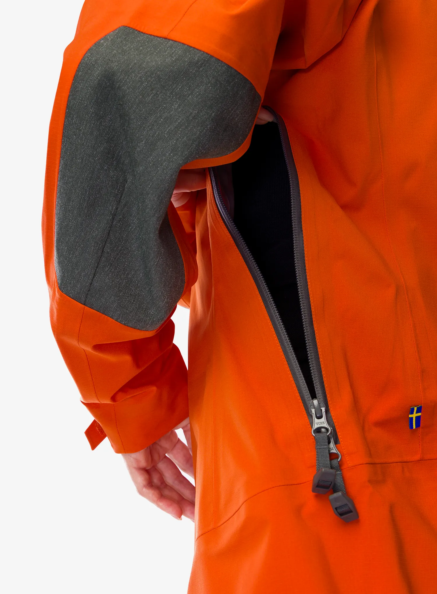 Dámská bunda Fjallraven Bergtagen Eco-Shell Jacket - hokkaido orange