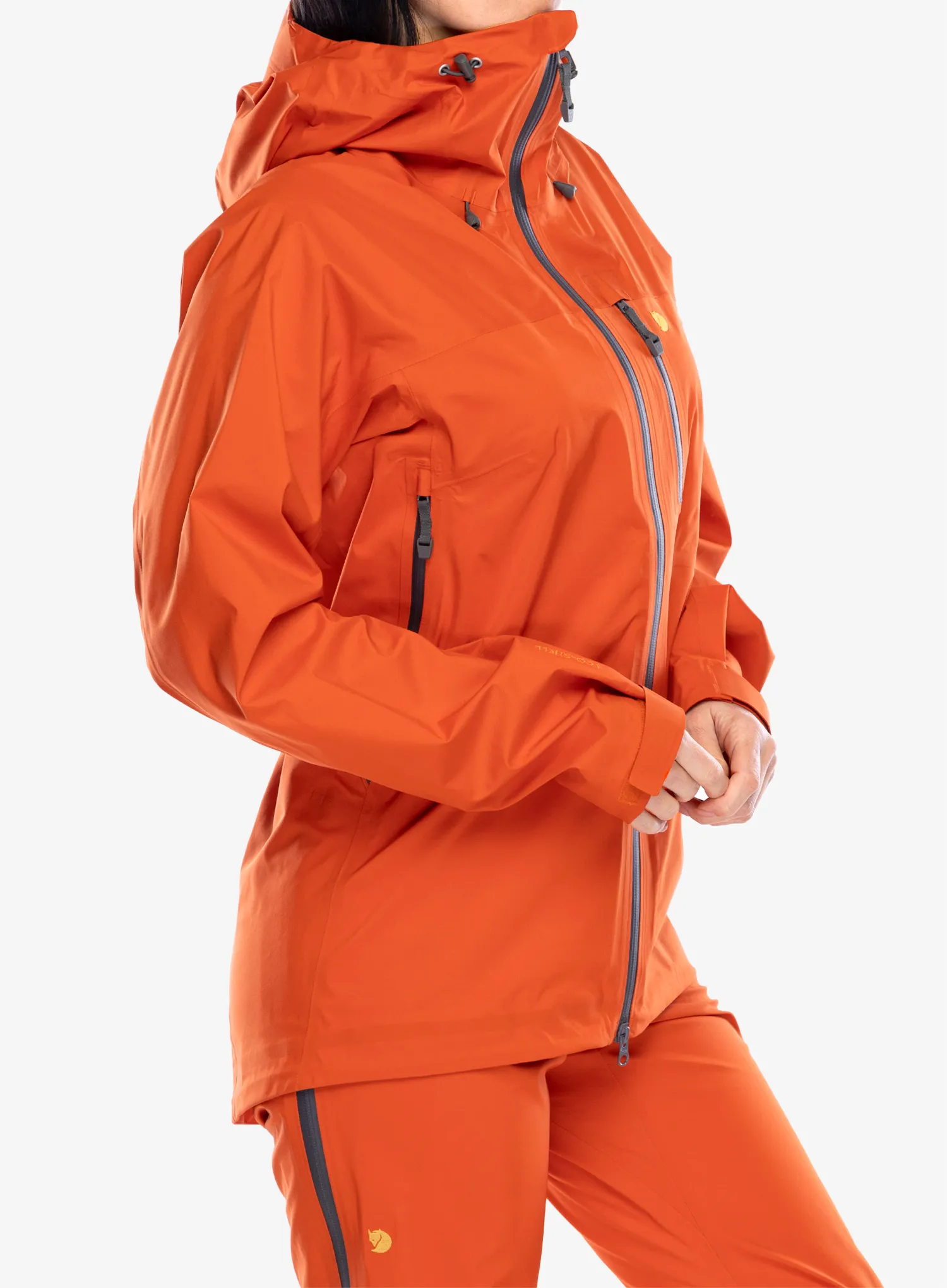 Dámská bunda Fjallraven Bergtagen Lite Eco-Shell Jacket - h.orange