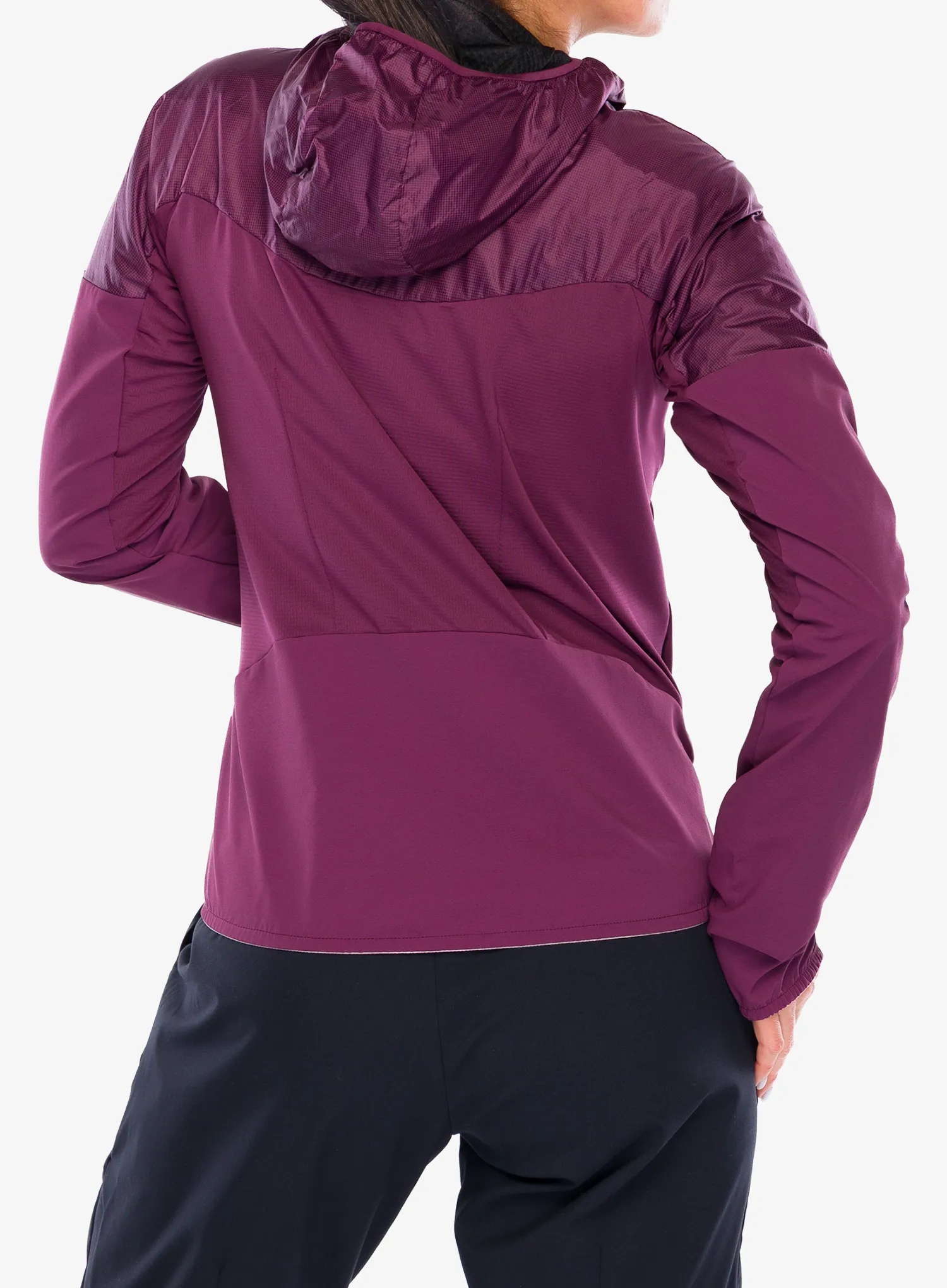 Dámská bunda Montura Spitze Hybrid Jacket - wine red/light rose